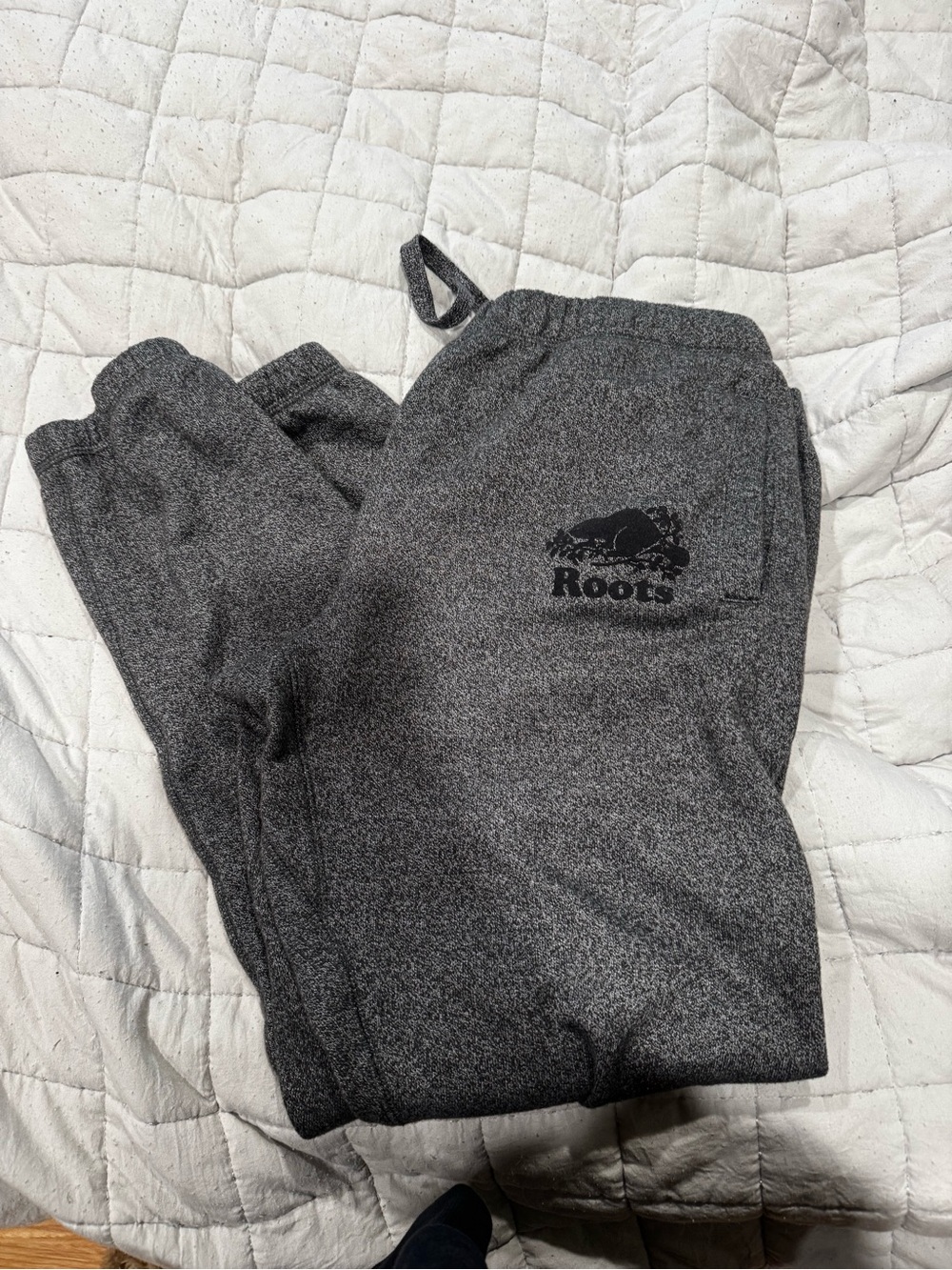 Roots Gray Jogger Sweatpants